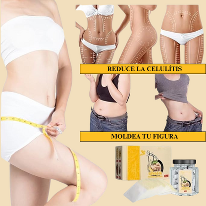 PARCHES ADELGAZANTES CON JENGIBRE