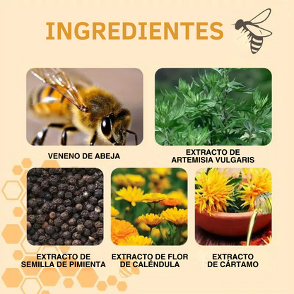 PARCHES ADELGAZANTES CON VENENO DE ABEJA