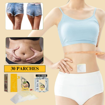 PARCHES ADELGAZANTES CON JENGIBRE